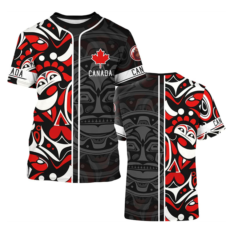 Street Fashion Canada - 2025 mode Neue Kanada T-shirt männer