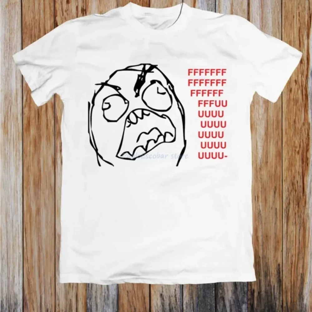 Street Fashion For Short Guys - Sommer Neuer Stil Angry Guy Lustiges